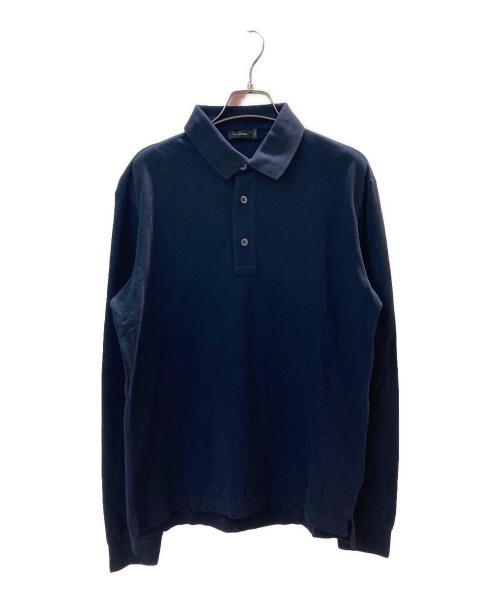 JIL SANDER（ジルサンダー）JIL SANDER (ジルサンダー) ポロシャツ ネイビー サイズ:Mの古着・服飾アイテム