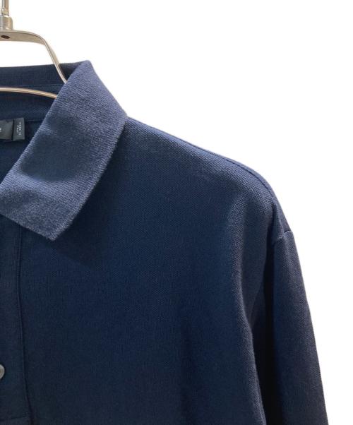 JIL SANDER（ジルサンダー）JIL SANDER (ジルサンダー) ポロシャツ ネイビー サイズ:Mの古着・服飾アイテム