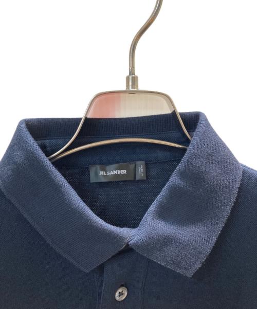 JIL SANDER（ジルサンダー）JIL SANDER (ジルサンダー) ポロシャツ ネイビー サイズ:Mの古着・服飾アイテム