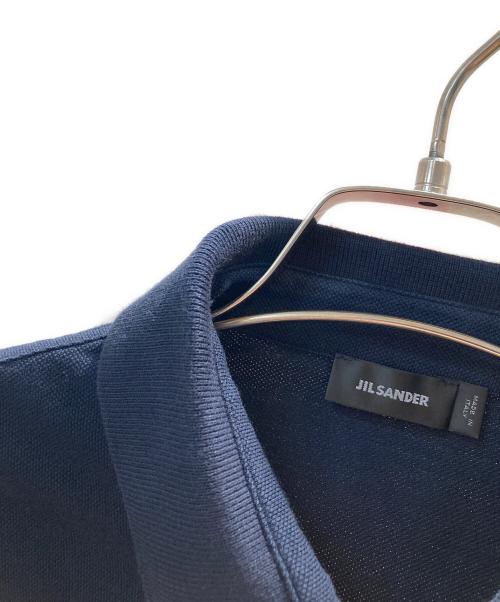 JIL SANDER（ジルサンダー）JIL SANDER (ジルサンダー) ポロシャツ ネイビー サイズ:Mの古着・服飾アイテム