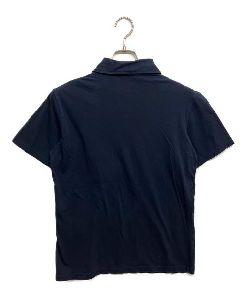 PRADA（プラダ）PRADA (プラダ) ポロシャツ ネイビー サイズ:Sの古着・服飾アイテム