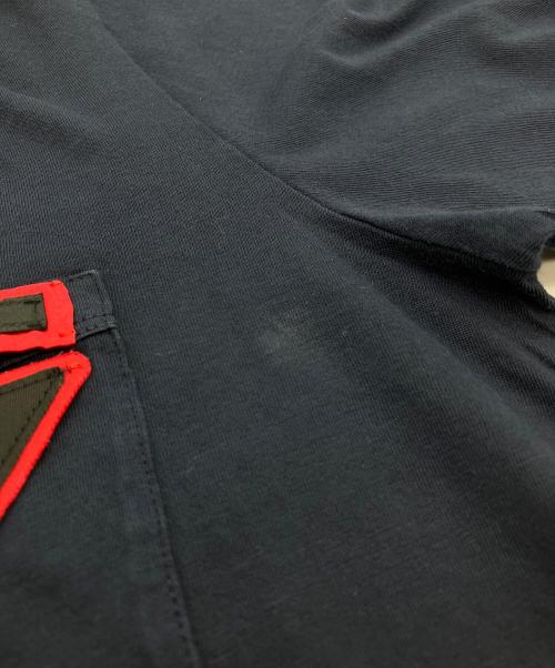 PRADA（プラダ）PRADA (プラダ) ポロシャツ ネイビー サイズ:Sの古着・服飾アイテム