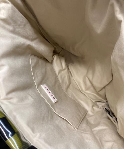 MARNI（マルニ）MARNI (マルニ) PVCチェックトートバッグ オリーブの古着・服飾アイテム