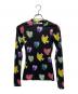 MSGM（エムエスジーエム）の古着「マルチハートロングスリーブカットソー」｜ブラック