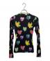 MSGM (エムエスジーエム) マルチハートロングスリーブカットソー ブラック サイズ:40：5000円