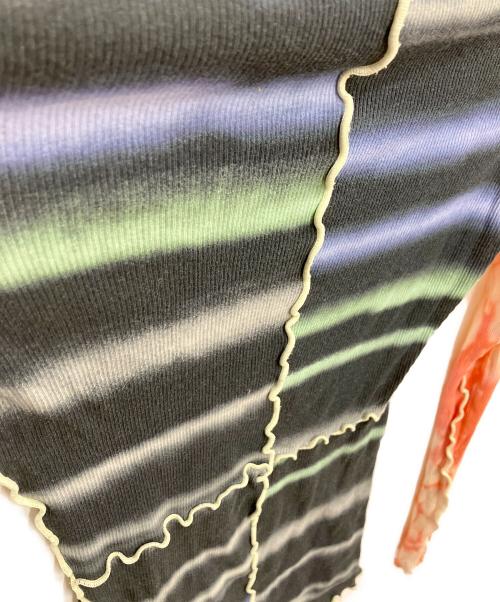 DIESEL（ディーゼル）DIESEL (ディーゼル) T-TESSORタイダイリブカットソー マルチカラー サイズ:Sの古着・服飾アイテム