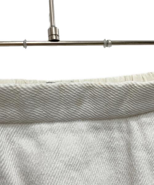 ISSEY MIYAKE（イッセイミヤケ）ISSEY MIYAKE (イッセイミヤケ) オールドナイロン切替スカート ホワイト サイズ:9の古着・服飾アイテム
