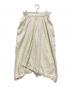 ISSEY MIYAKE (イッセイミヤケ) オールドナイロン切替スカート ホワイト サイズ:9：10000円