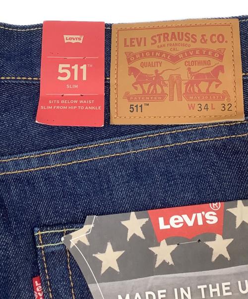 LEVI'S（リーバイス）LEVI'S (リーバイス) 511 セルビッチデニムパンツ インディゴ サイズ:86cm (W34) 未使用品の古着・服飾アイテム