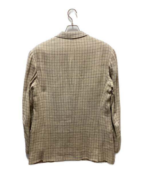 HERMES（エルメス）HERMES (エルメス) リネン3Bジャケット アイボリー サイズ:50の古着・服飾アイテム