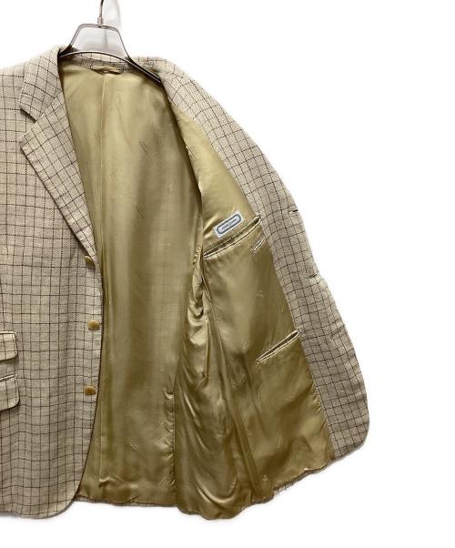 HERMES（エルメス）HERMES (エルメス) リネン3Bジャケット アイボリー サイズ:50の古着・服飾アイテム