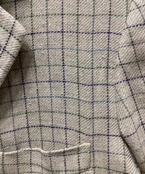 HERMES（エルメス）HERMES (エルメス) リネン3Bジャケット アイボリー サイズ:50の古着・服飾アイテム