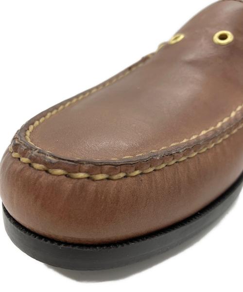 RANCOURT&Co.（ランコートアンドコー）RANCOURT&Co. (ランコートアンドコー) キャップモカシン ブラウン サイズ:10の古着・服飾アイテム
