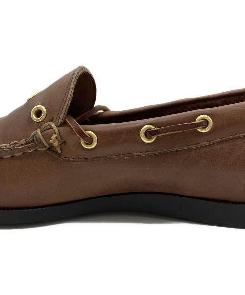 RANCOURT&Co.（ランコートアンドコー）RANCOURT&Co. (ランコートアンドコー) キャップモカシン ブラウン サイズ:10の古着・服飾アイテム
