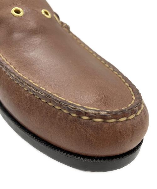 RANCOURT&Co.（ランコートアンドコー）RANCOURT&Co. (ランコートアンドコー) キャップモカシン ブラウン サイズ:10の古着・服飾アイテム