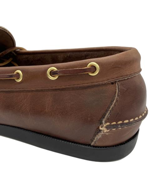 RANCOURT&Co.（ランコートアンドコー）RANCOURT&Co. (ランコートアンドコー) キャップモカシン ブラウン サイズ:10の古着・服飾アイテム