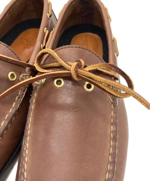 RANCOURT&Co.（ランコートアンドコー）RANCOURT&Co. (ランコートアンドコー) キャップモカシン ブラウン サイズ:10の古着・服飾アイテム