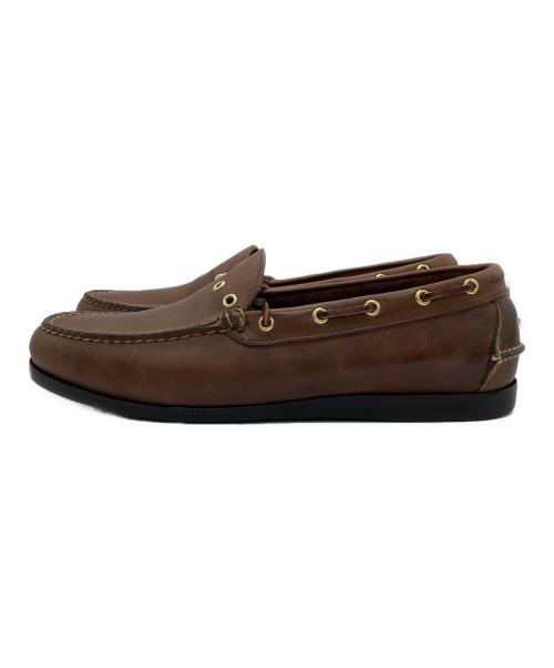 RANCOURT&Co.（ランコートアンドコー）RANCOURT&Co. (ランコートアンドコー) キャップモカシン ブラウン サイズ:10の古着・服飾アイテム