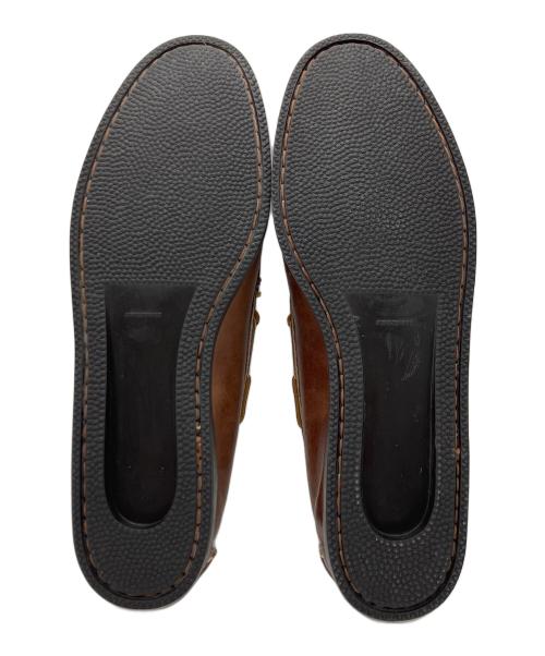 RANCOURT&Co.（ランコートアンドコー）RANCOURT&Co. (ランコートアンドコー) キャップモカシン ブラウン サイズ:10の古着・服飾アイテム