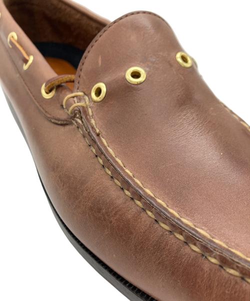 RANCOURT&Co.（ランコートアンドコー）RANCOURT&Co. (ランコートアンドコー) キャップモカシン ブラウン サイズ:10の古着・服飾アイテム