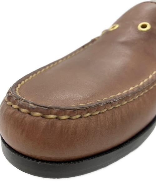 RANCOURT&Co.（ランコートアンドコー）RANCOURT&Co. (ランコートアンドコー) キャップモカシン ブラウン サイズ:10の古着・服飾アイテム