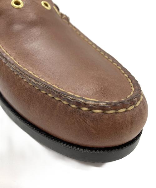 RANCOURT&Co.（ランコートアンドコー）RANCOURT&Co. (ランコートアンドコー) キャップモカシン ブラウン サイズ:10の古着・服飾アイテム
