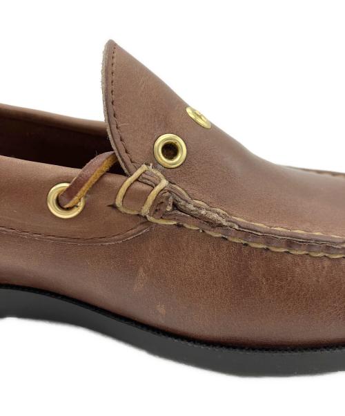 RANCOURT&Co.（ランコートアンドコー）RANCOURT&Co. (ランコートアンドコー) キャップモカシン ブラウン サイズ:10の古着・服飾アイテム