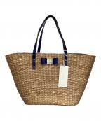 Kate Spadeケイトスペード）の古着「カゴバッグ」｜ブラウン