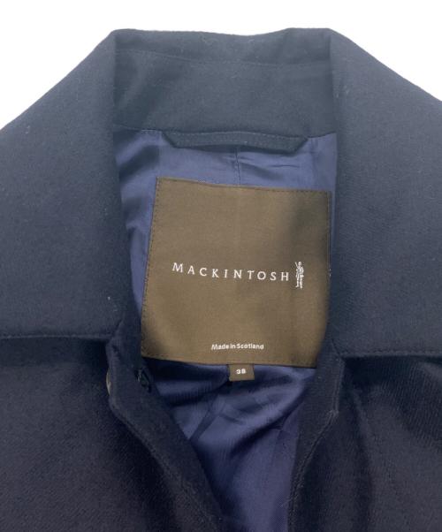 MACKINTOSH（マッキントッシュ）MACKINTOSH (マッキントッシュ) ウールステンカラーコート ネイビー サイズ:38の古着・服飾アイテム
