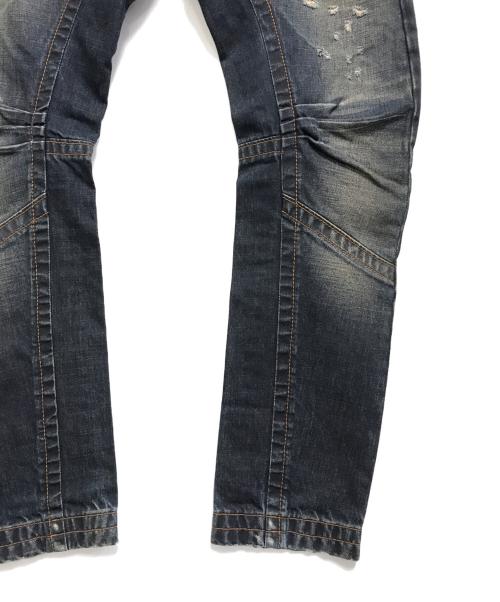 GALLIANO（ガリアーノ）GALLIANO (ガリアーノ) 立体裁断ジーンズ インディゴ サイズ:30の古着・服飾アイテム