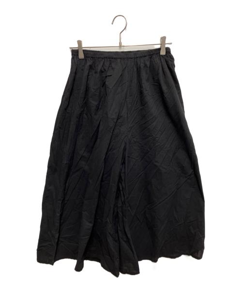 BEARDSLEY（ビアズリー）BEARDSLEY (ビアズリー) リネンチェックパンツ ブラック サイズ:freeの古着・服飾アイテム