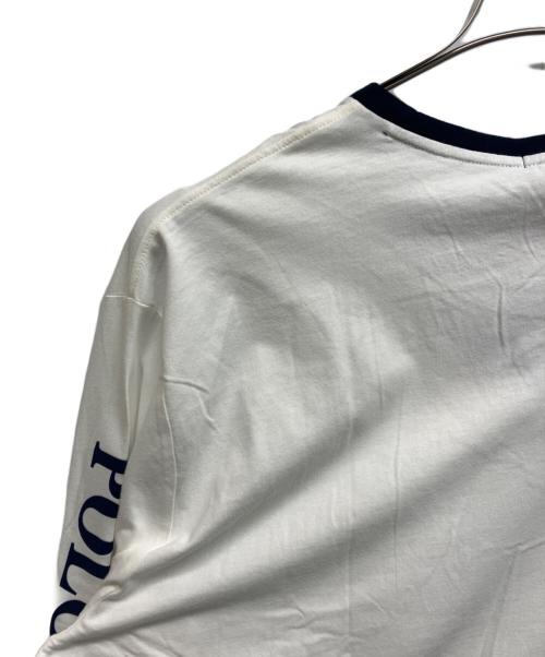 POLO RALPH LAUREN（ポロ・ラルフローレン）POLO RALPH LAUREN (ポロ・ラルフローレン) スキープリントロングスリーブカットソー ホワイト サイズ:XXL 未使用品の古着・服飾アイテム