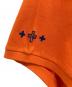 中古・古着 POLO RALPH LAUREN (ポロ・ラルフローレン) NAIOMI GLASSES (ナイオミ・グラスズ) メッシュポロシャツ オレンジ サイズ:XXL：7000円