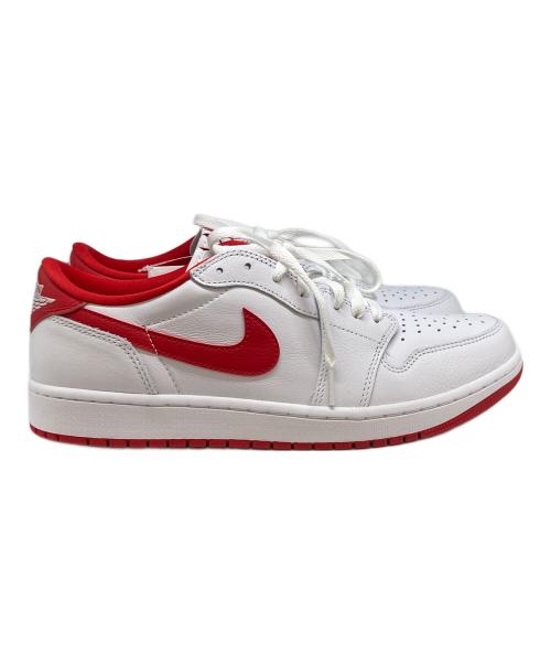 NIKE（ナイキ）NIKE (ナイキ) ローカットスニーカー ホワイト×レッド サイズ:30の古着・服飾アイテム