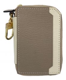 l'arcobaleno（ラルコバレーノ）の古着「スマートWキーケース」｜ベージュ