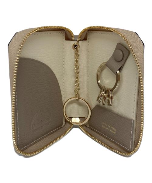 l'arcobaleno（ラルコバレーノ）l'arcobaleno (ラルコバレーノ) スマートWキーケース ベージュ サイズ:-の古着・服飾アイテム