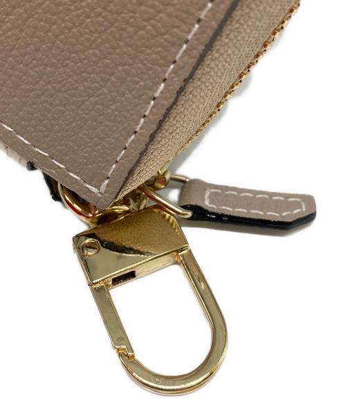 l'arcobaleno（ラルコバレーノ）l'arcobaleno (ラルコバレーノ) スマートWキーケース ベージュ サイズ:-の古着・服飾アイテム