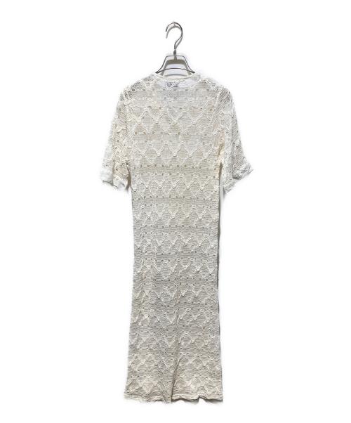 sahara（サハラ）sahara (サハラ) クロシェレースワンピース アイボリー サイズ:FREEの古着・服飾アイテム