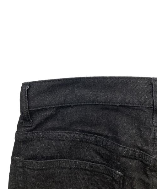 glamb（グラム）glamb (グラム) Poly tuck denim ブラック サイズ:1の古着・服飾アイテム