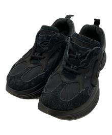 grounds（グラウンズ）の古着「ローカットスニーカー」｜ブラック