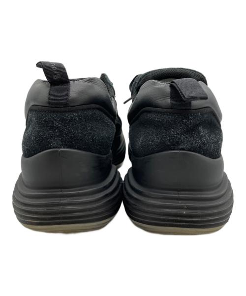 grounds（グラウンズ）grounds (グラウンズ) ローカットスニーカー ブラック サイズ:US　8.5の古着・服飾アイテム