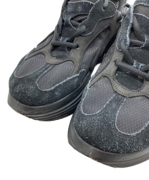 grounds（グラウンズ）grounds (グラウンズ) ローカットスニーカー ブラック サイズ:US　8.5の古着・服飾アイテム