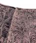 中古・古着 MAISON SPECIAL (メゾンスペシャル) Snow Wash Destroy Fringe Denim Knit Prime-Over V-Neck Cardigan Vネックカーディガン パープル サイズ:1 未使用品：5000円