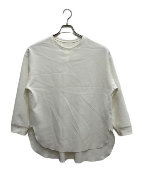 Whim Gazette（ウィムガゼット）Whim Gazette (ウィムガゼット) Vガゼットプルオーバー アイボリー サイズ:FREEの古着・服飾アイテム