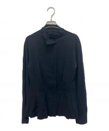 YOHJI YAMAMOTO（ヨウジヤマモト）の古着「ジップジャケット」｜ブラック