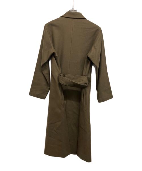 Y's（ワイズ）Y's (ワイズ) ウールステンカラーコート オリーブ サイズ:Mの古着・服飾アイテム