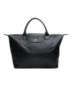 LONGCHAMPロンシャン）の古着「2WAYバッグ」｜ブラック