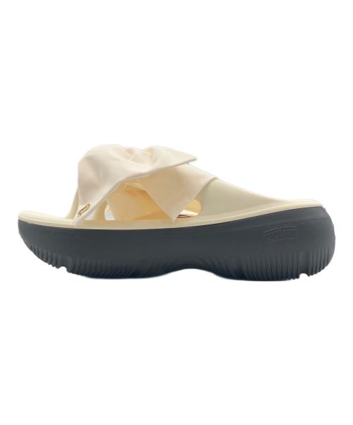 FRAY ID（フレイ アイディー）FRAY ID (フレイ アイディー) TAW&TOE (トーアンドトー) サンダル ホワイト サイズ:Ｓの古着・服飾アイテム