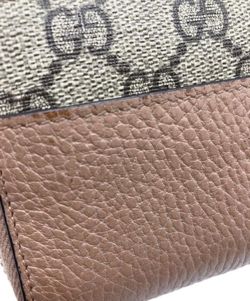 GUCCI（グッチ）GUCCI (グッチ) コンパクトウォレット ブラウンの古着・服飾アイテム