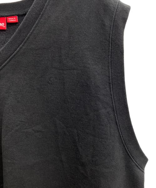 SUPREME（シュプリーム）Supreme (シュプリーム) SWEAT Shirt Vest ブラック サイズ:Lの古着・服飾アイテム